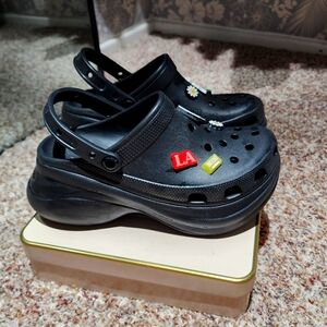 Croc Bae Platforms Women size 8